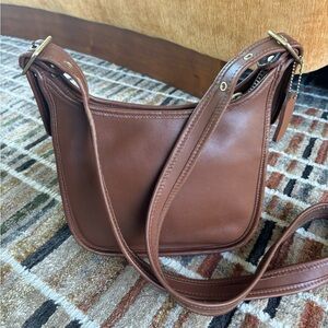 Coach Vintage Janice Legacy Bag 9950 In British Tan Leather